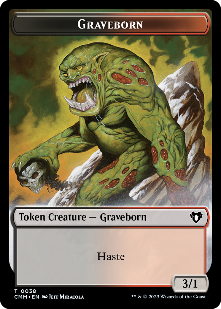 Graveborn Token [Commander Masters Tokens] | Gamers Paradise