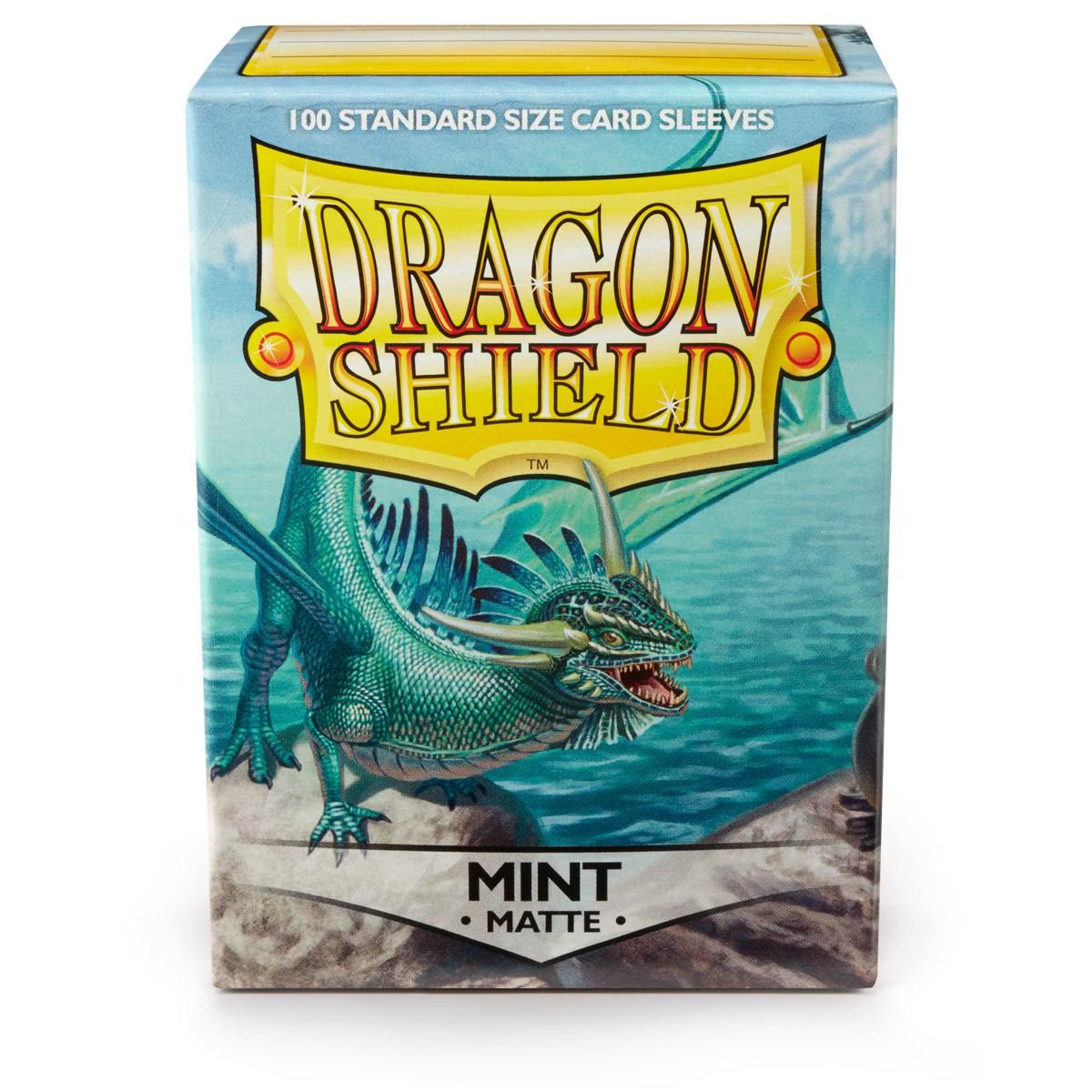 Dragon Shield: Standard 100ct Sleeves - Mint (Matte) | Gamers Paradise