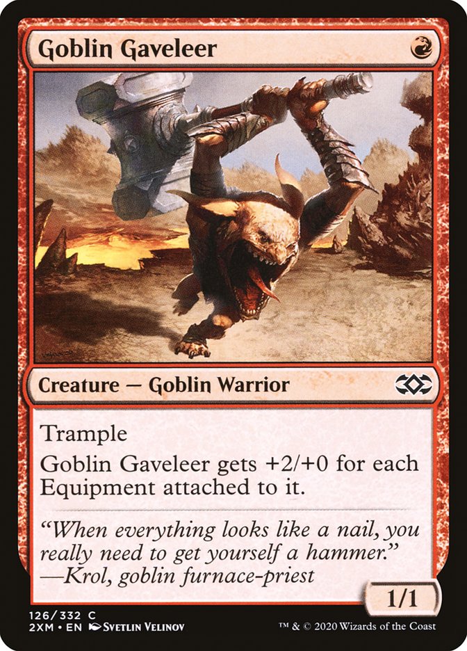 Goblin Gaveleer [Double Masters] | Gamers Paradise