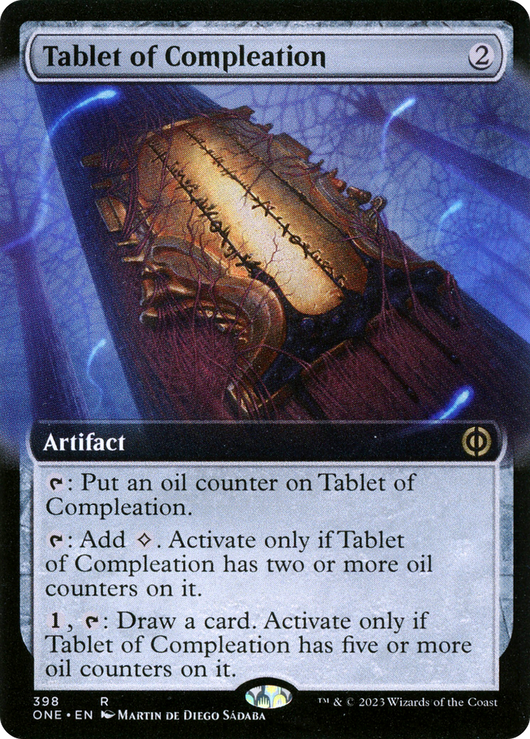 Tablet of Compleation (Extended Art) [Phyrexia: All Will Be One] | Gamers Paradise