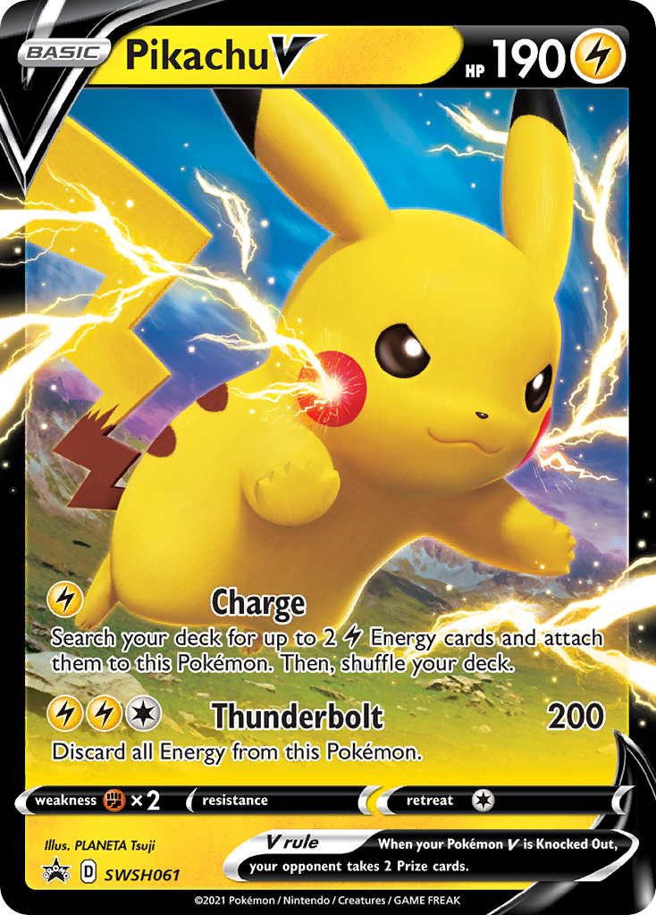 Pikachu V (SWSH061) [Sword & Shield: Black Star Promos] | Gamers Paradise