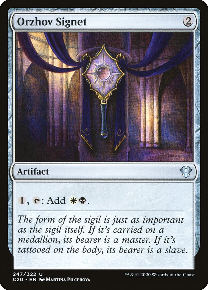Orzhov Signet [Commander 2020] | Gamers Paradise