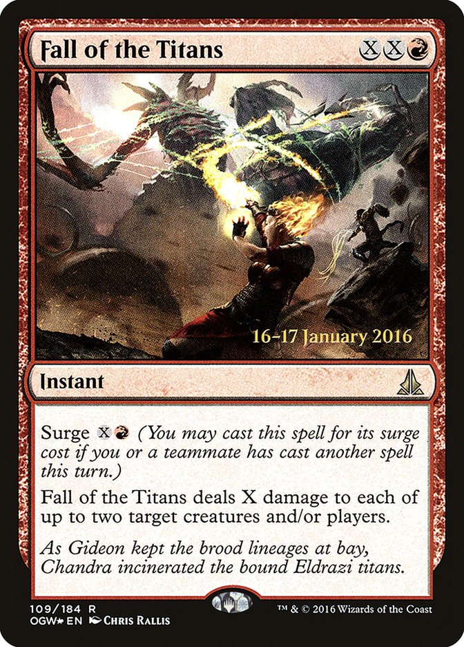 Fall of the Titans [Oath of the Gatewatch Prerelease Promos] | Gamers Paradise