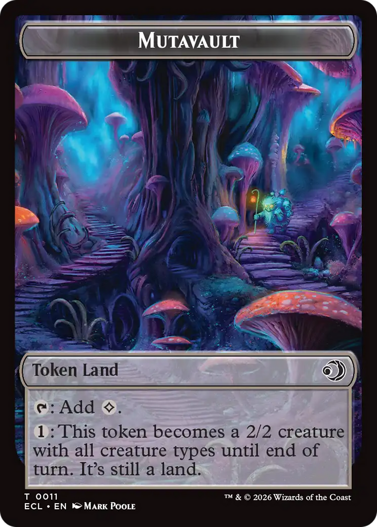 Elk // Mutavault Double-Sided Token [Lorwyn Eclipsed Tokens] | Gamers Paradise
