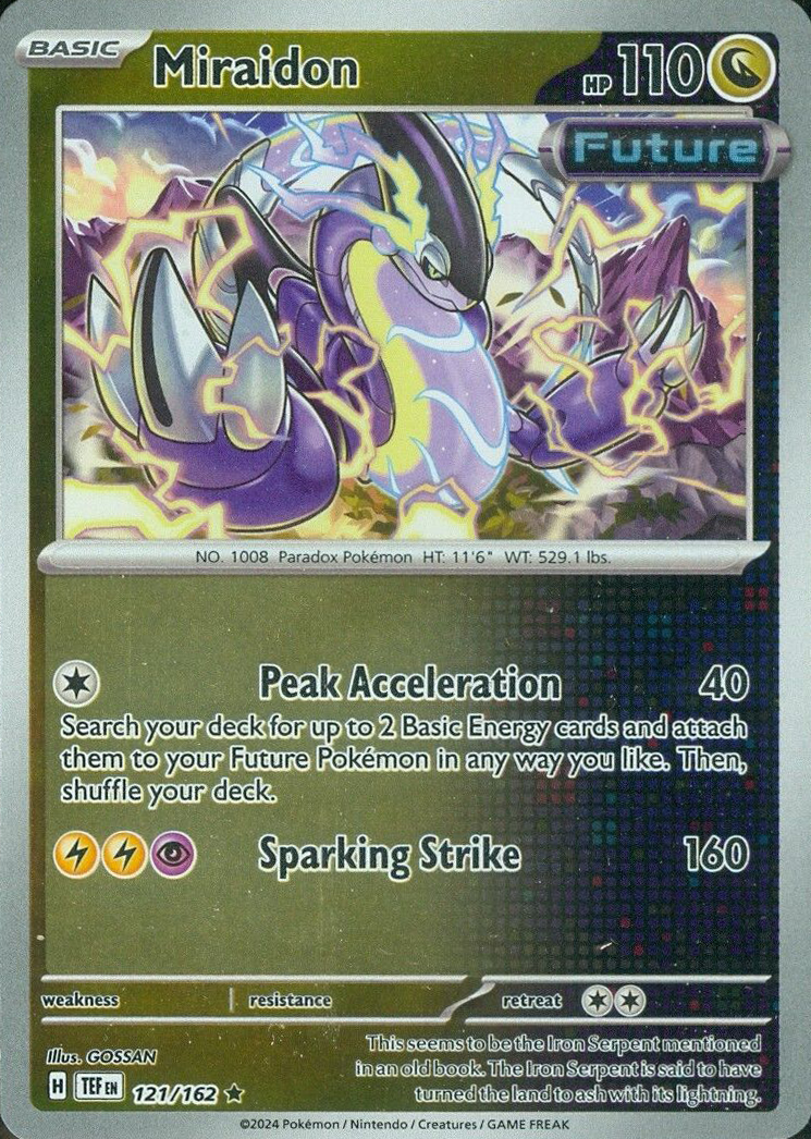Miraidon (121/162) [Scarlet & Violet: Temporal Forces] | Gamers Paradise