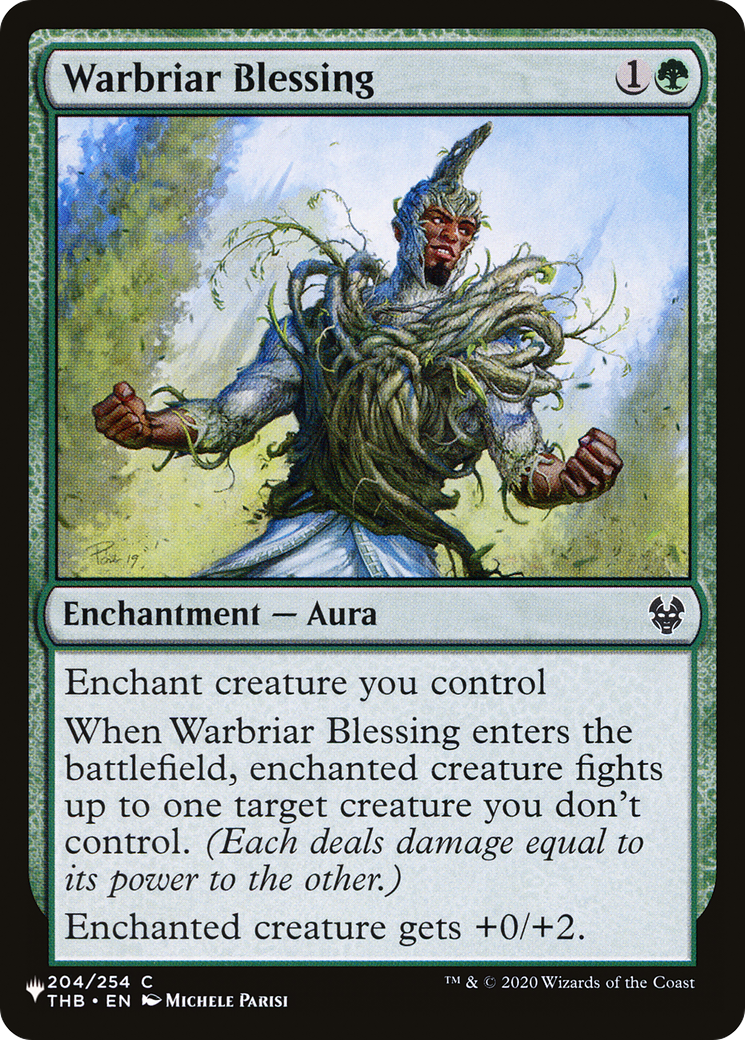 Warbriar Blessing [The List Reprints] | Gamers Paradise