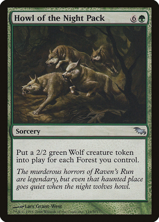 Howl of the Night Pack [Shadowmoor] | Gamers Paradise