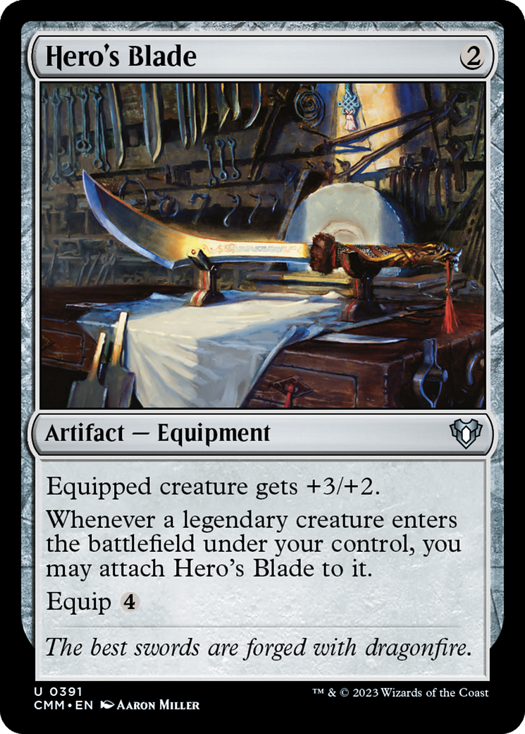 Hero's Blade [Commander Masters] | Gamers Paradise