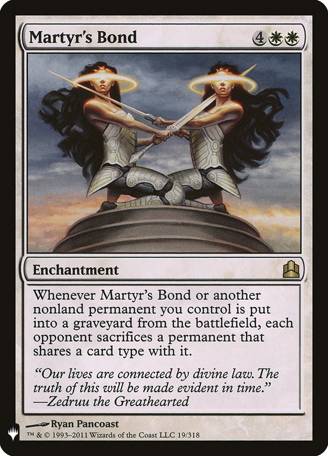 Martyr's Bond [The List] | Gamers Paradise
