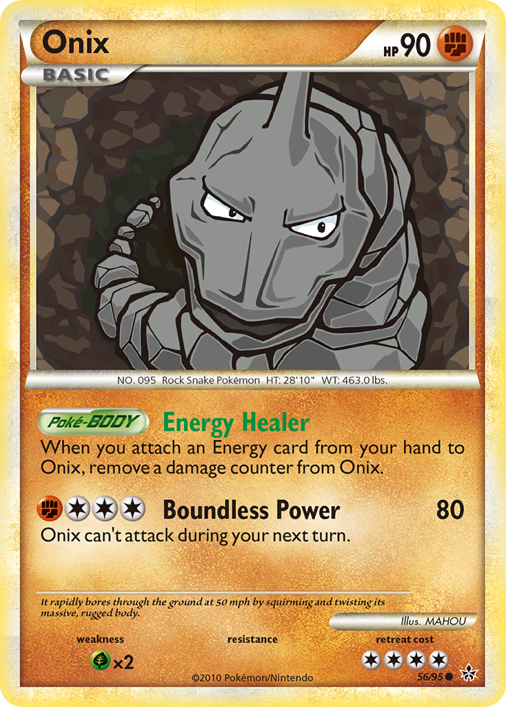 Onix (56/95) [HeartGold & SoulSilver: Unleashed] | Gamers Paradise