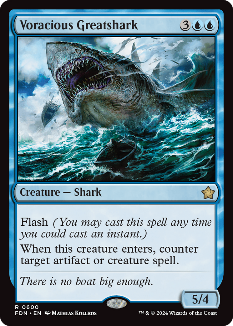 Voracious Greatshark [Foundations] | Gamers Paradise