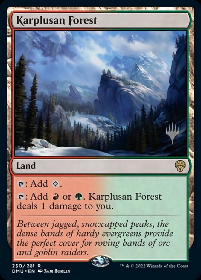 Karplusan Forest (Promo Pack) [Dominaria United Promos] | Gamers Paradise