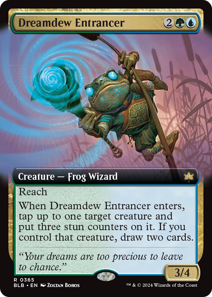 Dreamdew Entrancer (Extended Art) [Bloomburrow] | Gamers Paradise