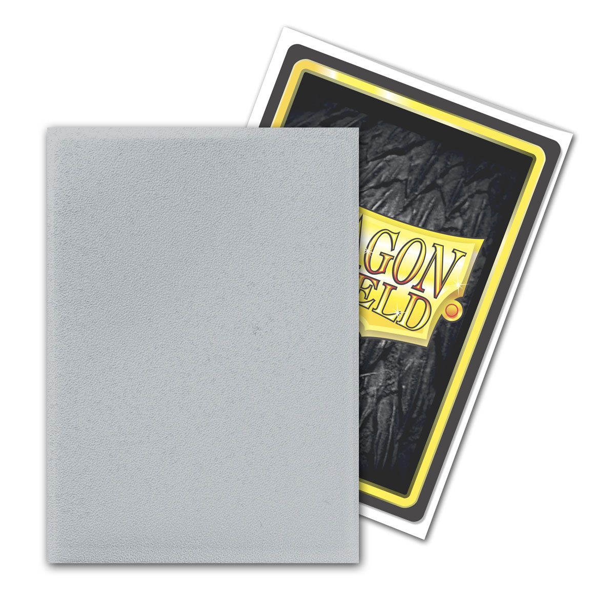 Dragon Shield: Standard 100ct Sleeves - Silver (Non-Glare Matte) | Gamers Paradise