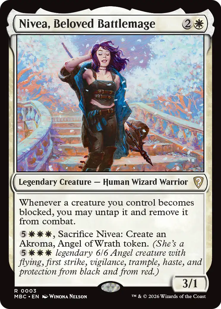 Nivea, Beloved Battlemage [Mystery Booster: Commander Edition] | Gamers Paradise