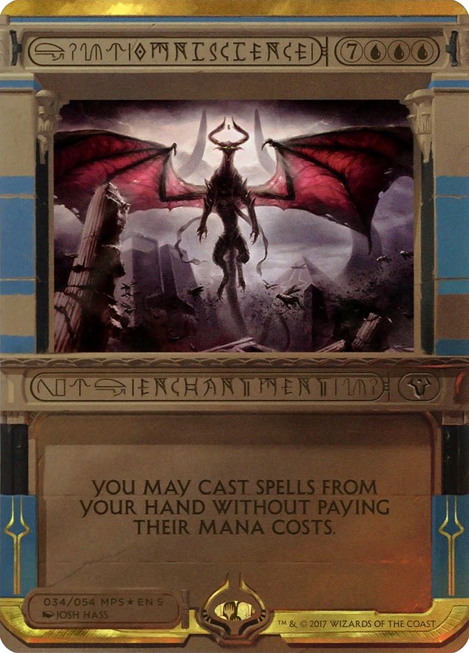 Omniscience (Invocation) [Amonkhet Invocations] | Gamers Paradise