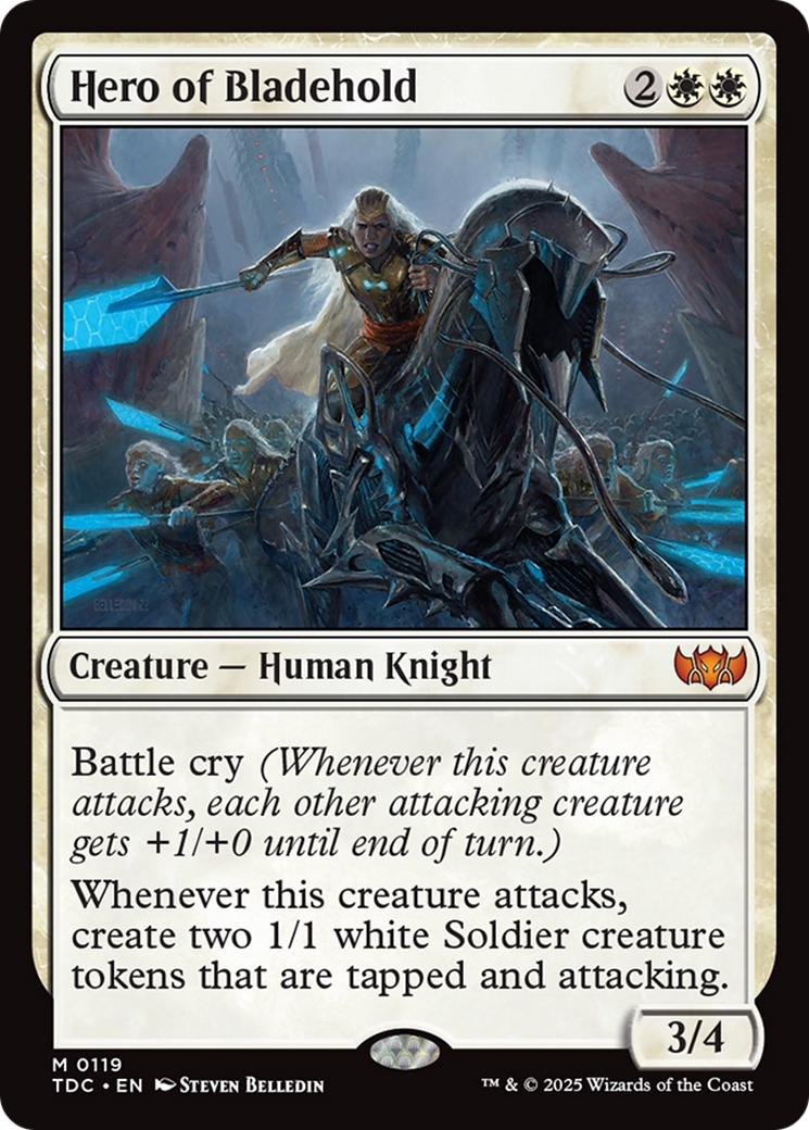 Hero of Bladehold [Tarkir: Dragonstorm Commander] | Gamers Paradise
