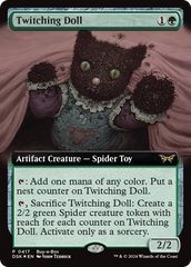 Twitching Doll (Extended Art) (Buy-a-box) [Duskmourn: House of Horror Promos] | Gamers Paradise