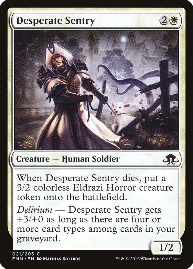Desperate Sentry [Eldritch Moon] | Gamers Paradise