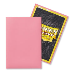 Dragon Shield: Japanese Size 60ct Sleeves - Pink (Matte) | Gamers Paradise