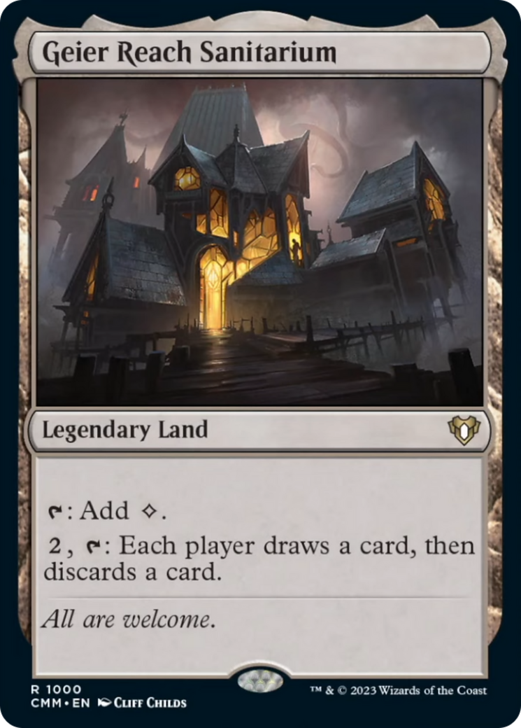Geier Reach Sanitarium [Commander Masters] | Gamers Paradise