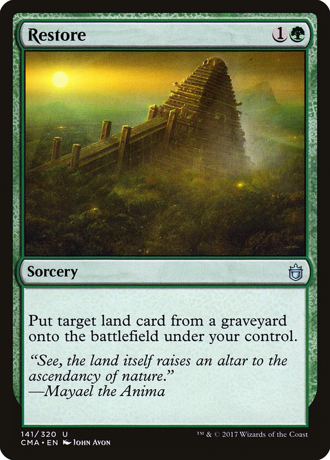 Restore [Commander Anthology] | Gamers Paradise