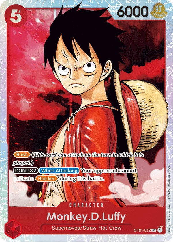 Monkey.D.Luffy (012) [Starter Deck: Straw Hat Crew] | Gamers Paradise