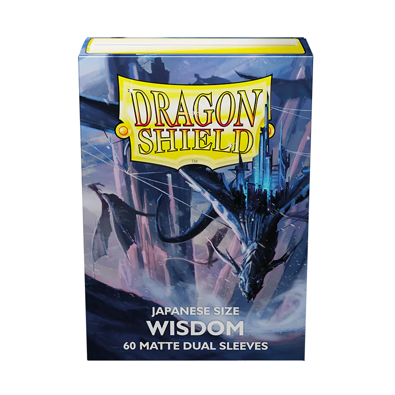 Dragon Shield: Japanese Size 60ct Sleeves - Wisdom (Dual Matte) | Gamers Paradise