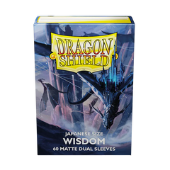 Dragon Shield: Japanese Size 60ct Sleeves - Wisdom (Dual Matte) | Gamers Paradise