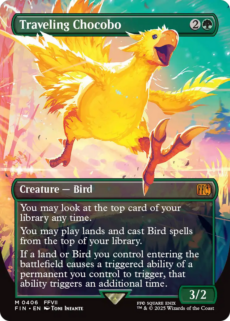 Traveling Chocobo (Borderless) [FINAL FANTASY] | Gamers Paradise