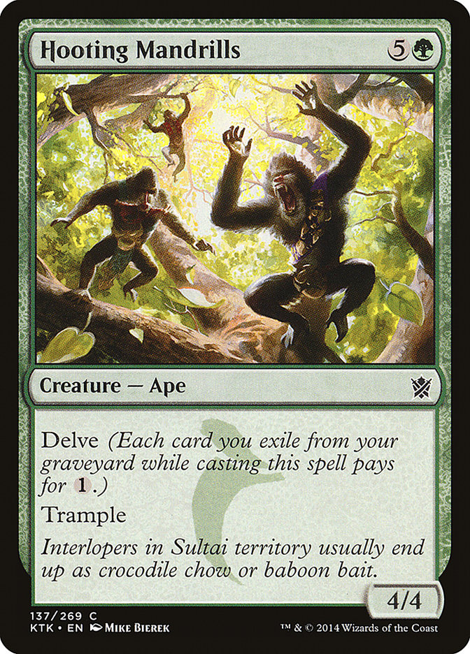 Hooting Mandrills [Khans of Tarkir] | Gamers Paradise