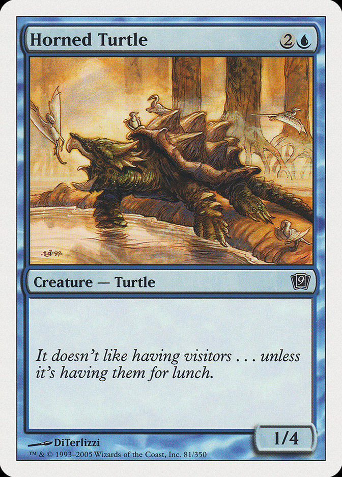 Horned Turtle [Ninth Edition] | Gamers Paradise