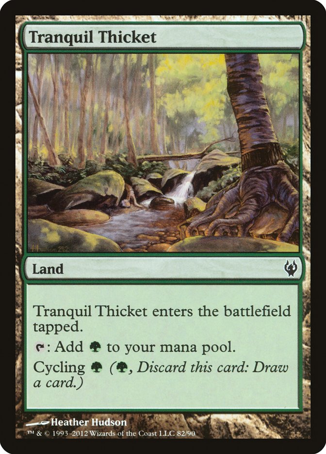Tranquil Thicket [Duel Decks: Izzet vs. Golgari] | Gamers Paradise