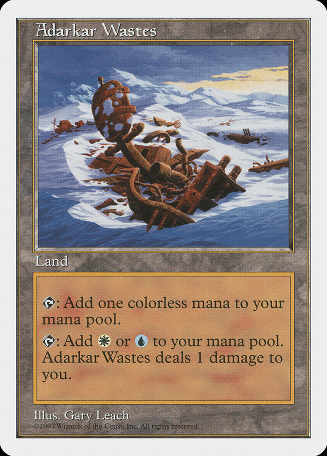 Adarkar Wastes [Fifth Edition] | Gamers Paradise