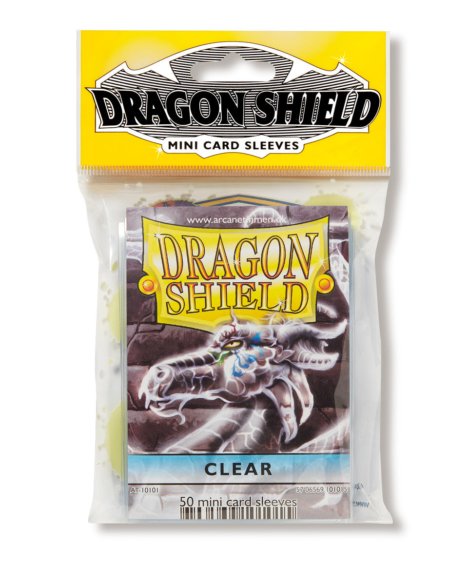 Dragon Shield: Japanese Size 50ct Sleeves - Clear (Classic) | Gamers Paradise