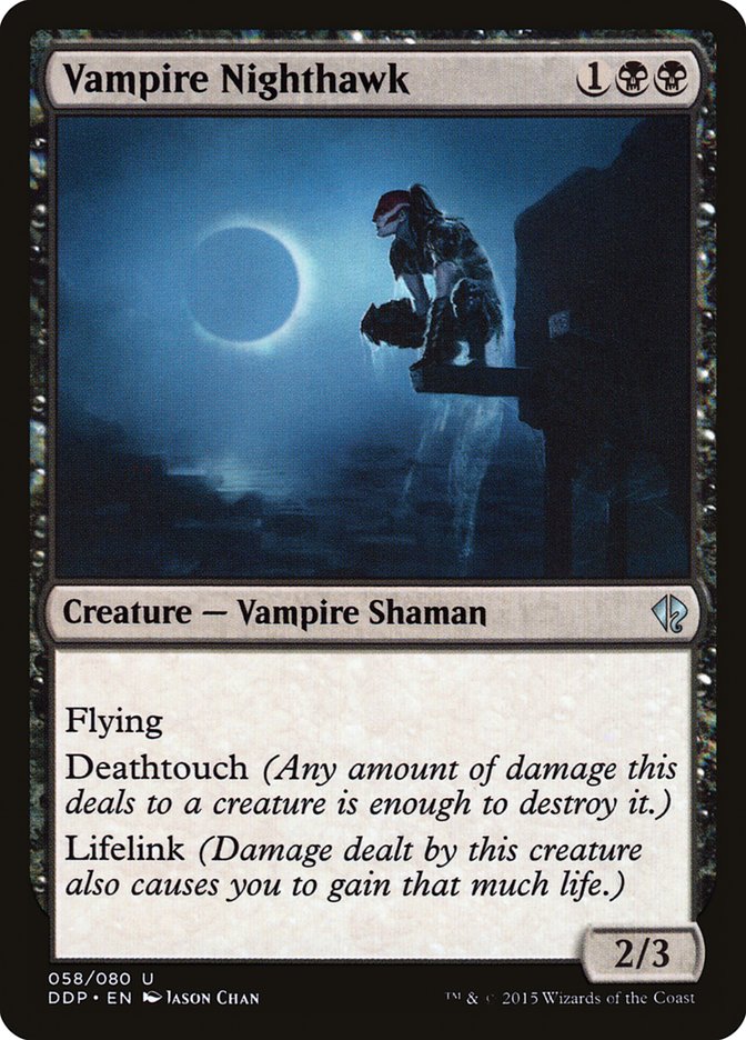 Vampire Nighthawk [Duel Decks: Zendikar vs. Eldrazi] | Gamers Paradise