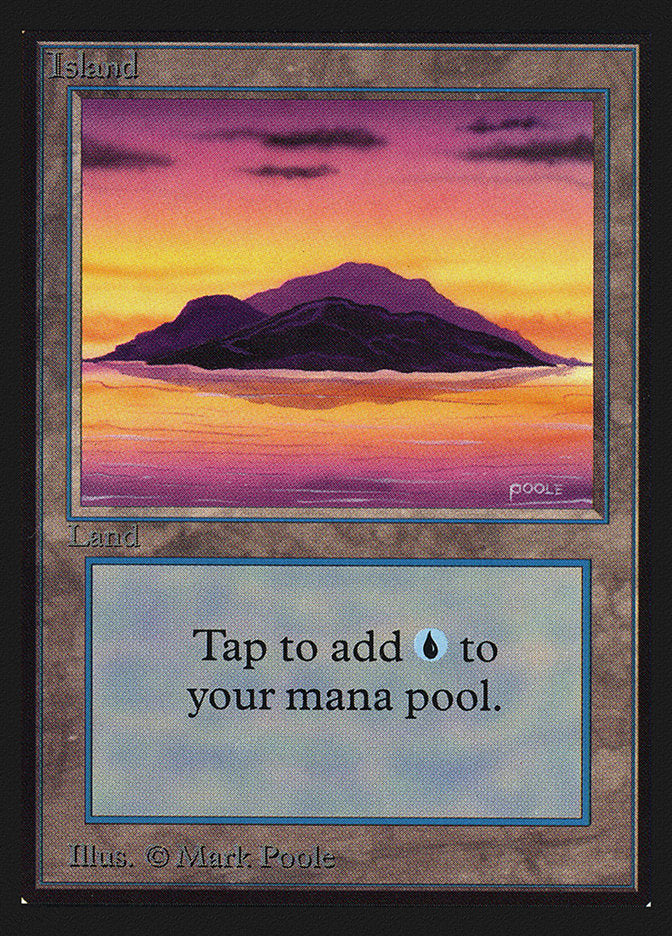 Island (Sunset / Signature on Right) [International Collectors' Edition] | Gamers Paradise