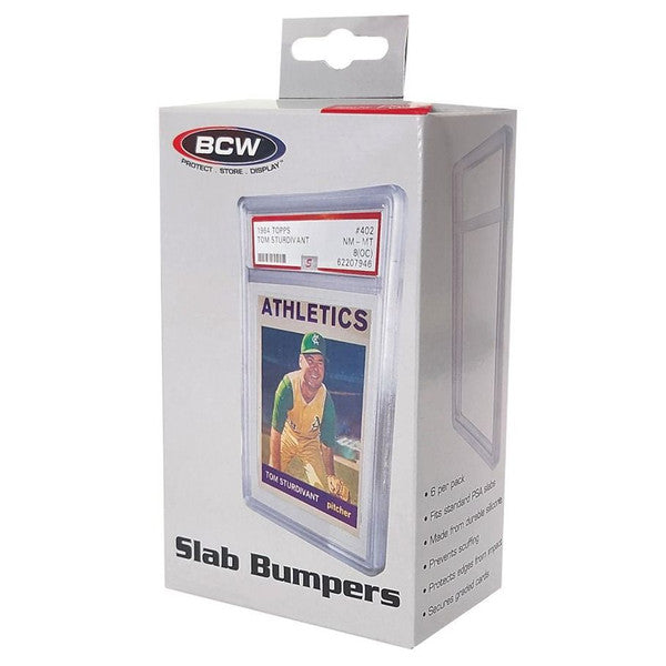 BCW Slab Bumpers - PSA Card - Clear | Gamers Paradise