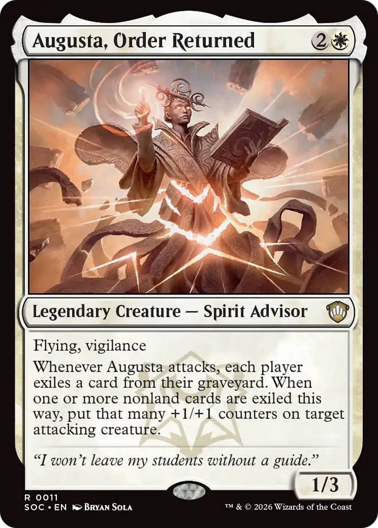 Augusta, Order Returned [Secrets of Strixhaven Commander] | Gamers Paradise