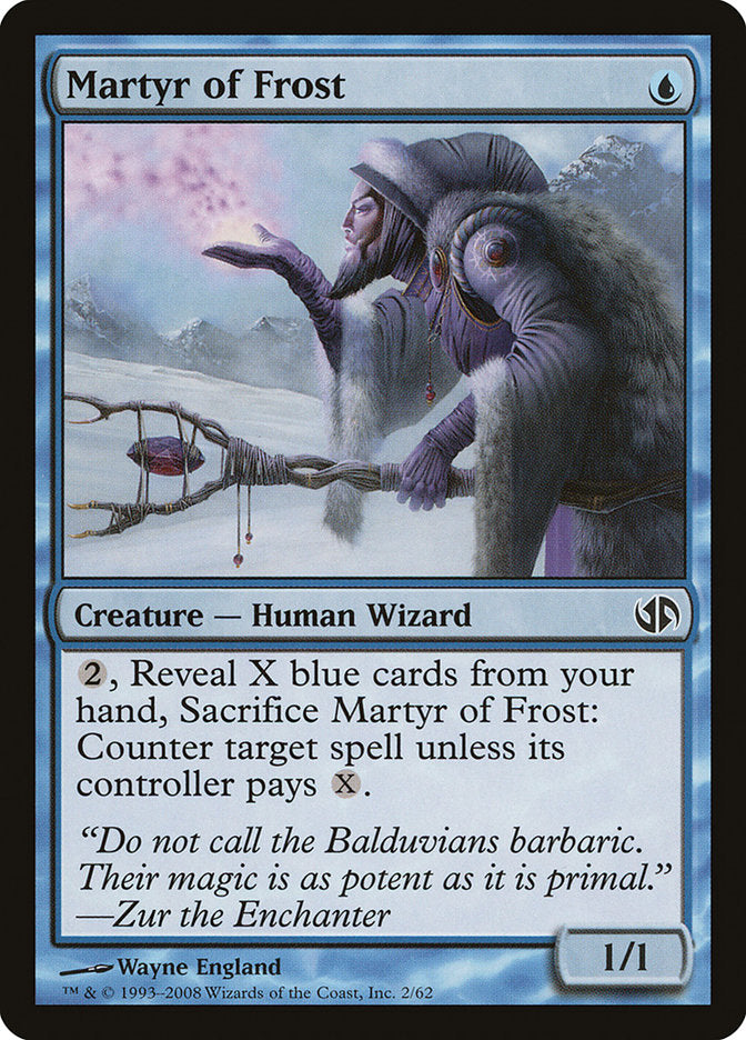 Martyr of Frost [Duel Decks: Jace vs. Chandra] | Gamers Paradise