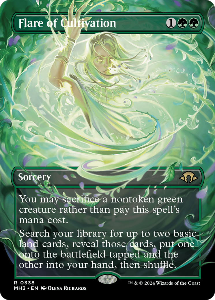 Flare of Cultivation (Borderless) [Modern Horizons 3] | Gamers Paradise