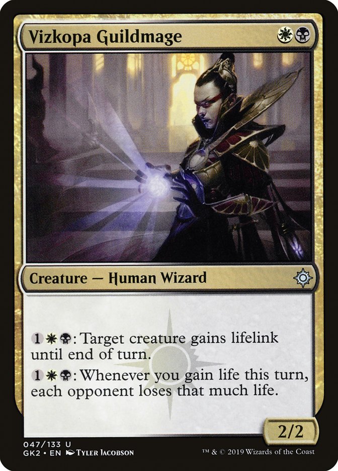 Vizkopa Guildmage [Ravnica Allegiance Guild Kit] | Gamers Paradise