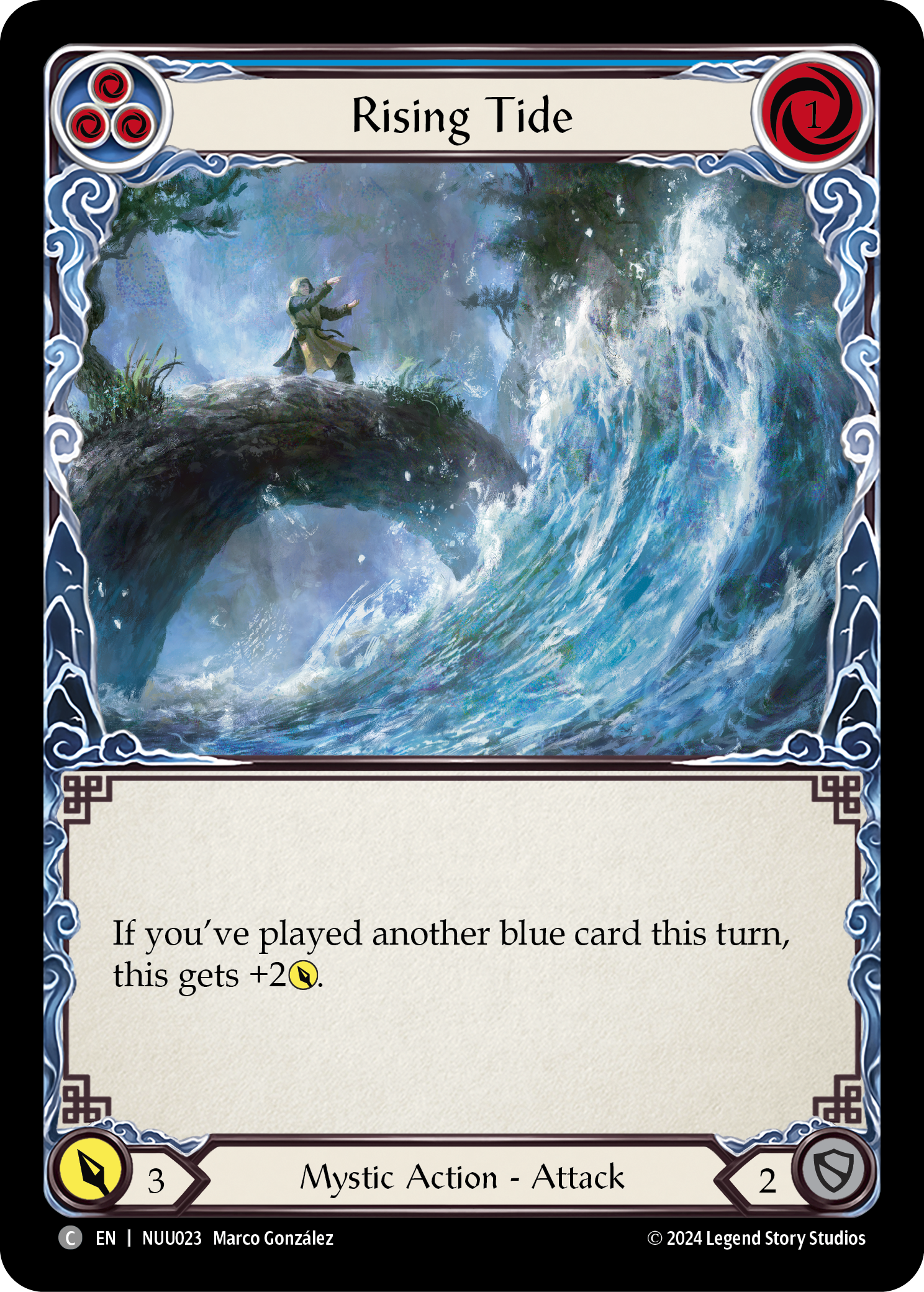 Rising Tide [NUU023] (Part the Mistveil Nuu Blitz Deck) | Gamers Paradise