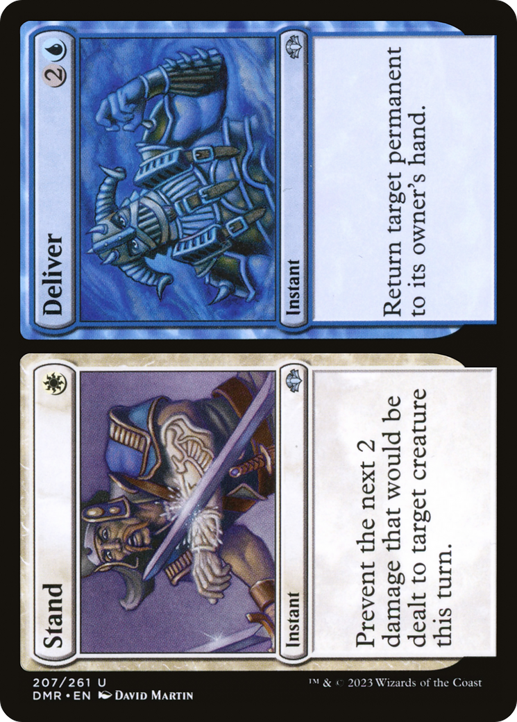 Stand // Deliver [Dominaria Remastered] | Gamers Paradise