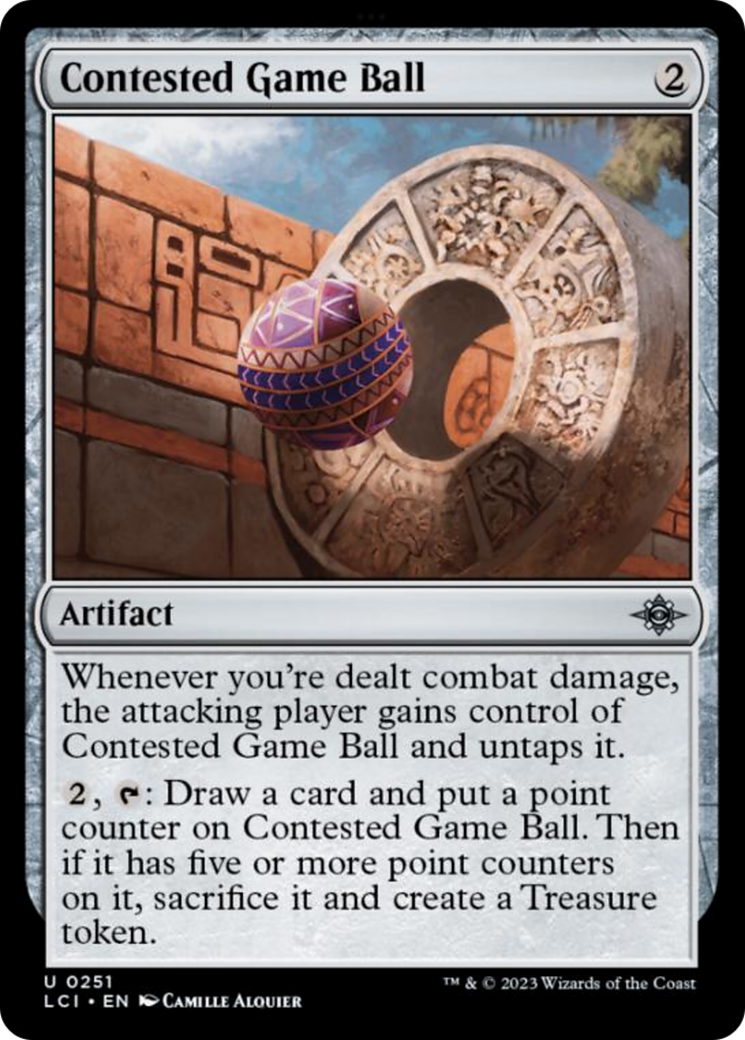 Contested Game Ball [The Lost Caverns of Ixalan] | Gamers Paradise