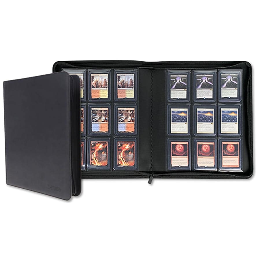 Z-FOLIO FOR TOPLOADERS 9-POCKET LX BLACK | Gamers Paradise