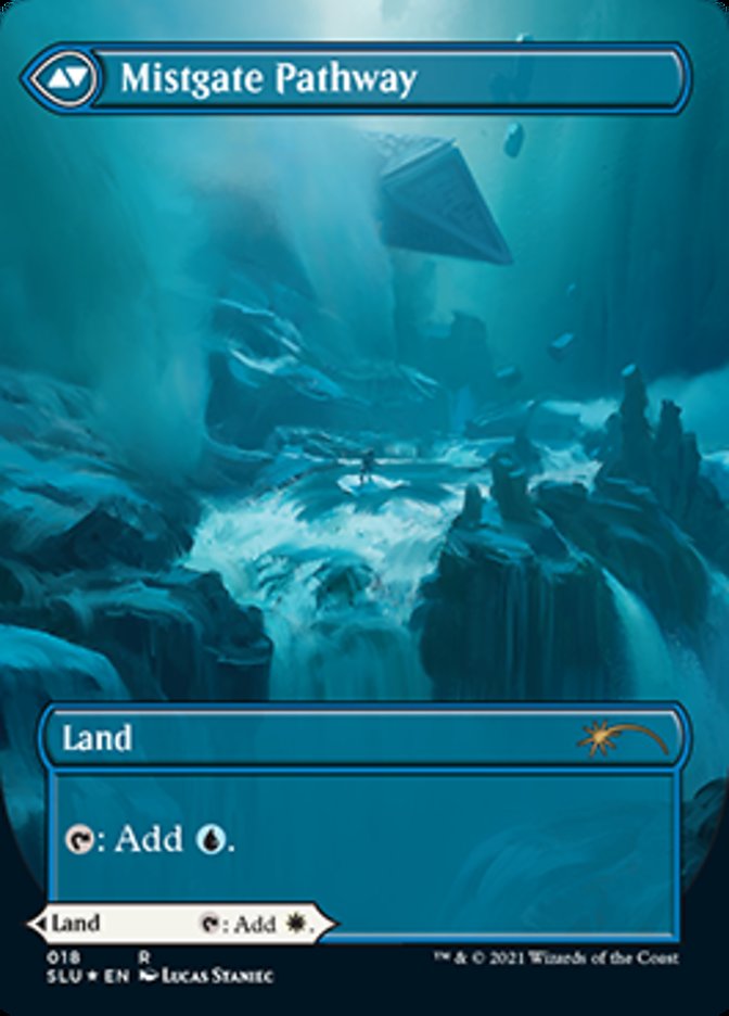Hengegate Pathway // Mistgate Pathway (Borderless) [Secret Lair: Ultimate Edition 2] | Gamers Paradise