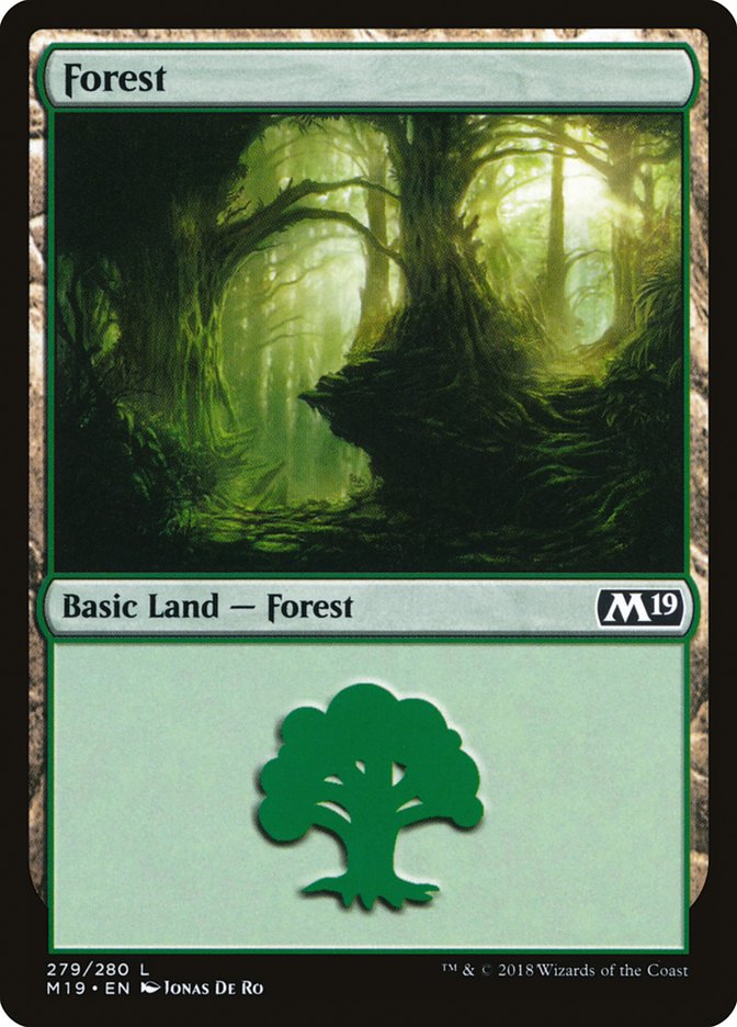 Forest (279) [Core Set 2019] | Gamers Paradise