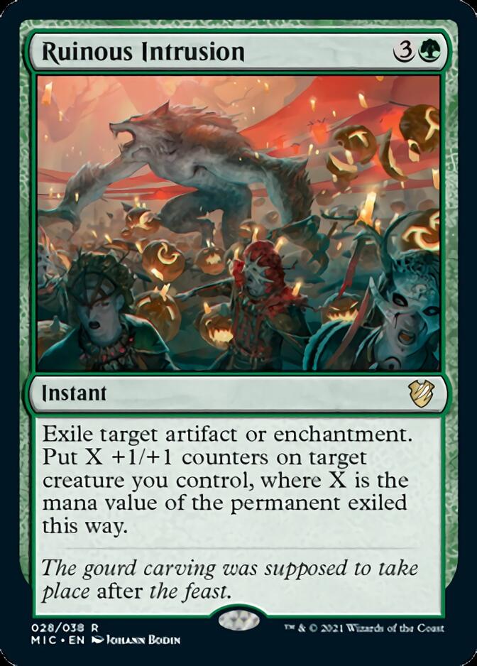 Ruinous Intrusion [Innistrad: Midnight Hunt Commander] | Gamers Paradise