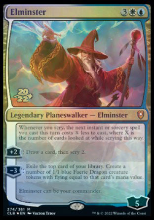 Elminster [Commander Legends: Battle for Baldur's Gate Prerelease Promos] | Gamers Paradise